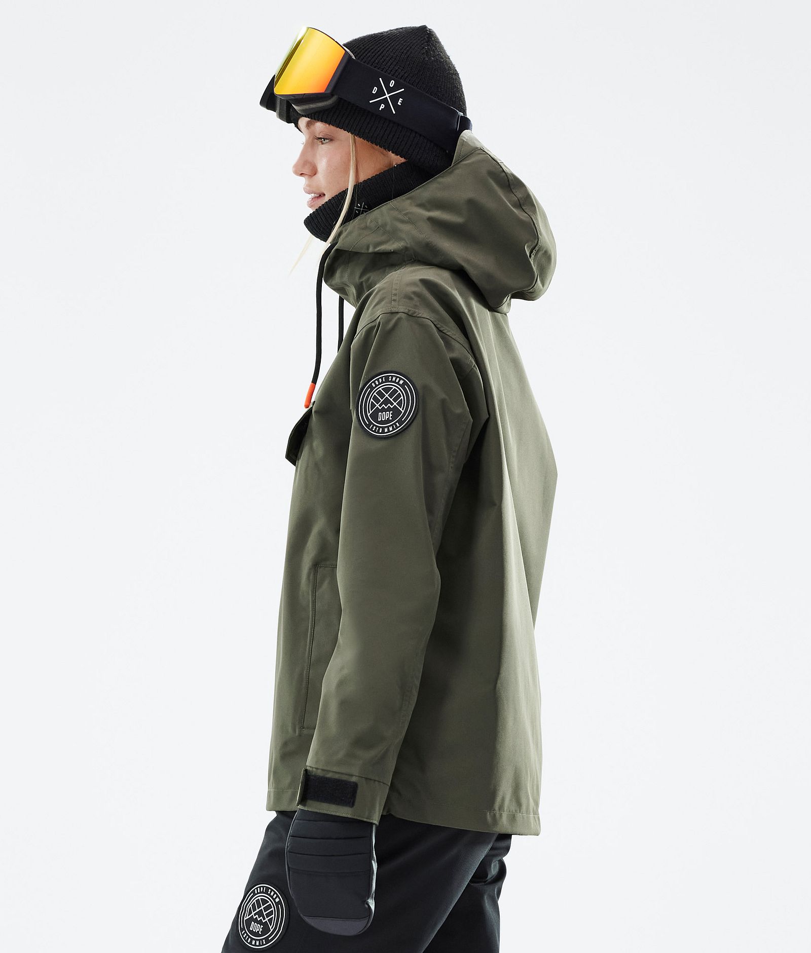 Blizzard W 2021 Bunda na Snowboard Dámské Olive Green, Obrázek 6 z 9