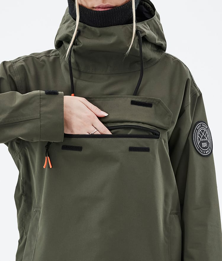 Blizzard W 21 Chaqueta Snowboard Mujer Olive Green, Imagen 9 de 9
