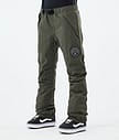 Dope Blizzard W 21 Pantalones Snowboard Mujer Olive Green