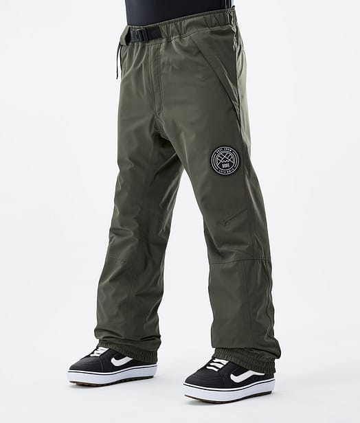 Dope Blizzard 21 Pantalones Snowboard Hombre Olive Green