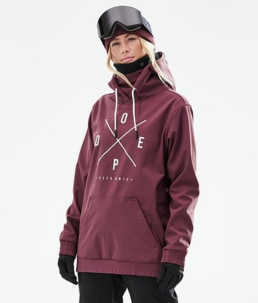 Yeti 2021 Kurtka Narciarska Kobiety 2X-Up Burgundy