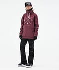 Yeti W 2021 Bunda na Snowboard Dámské 2X-Up Burgundy, Obrázek 4 z 9