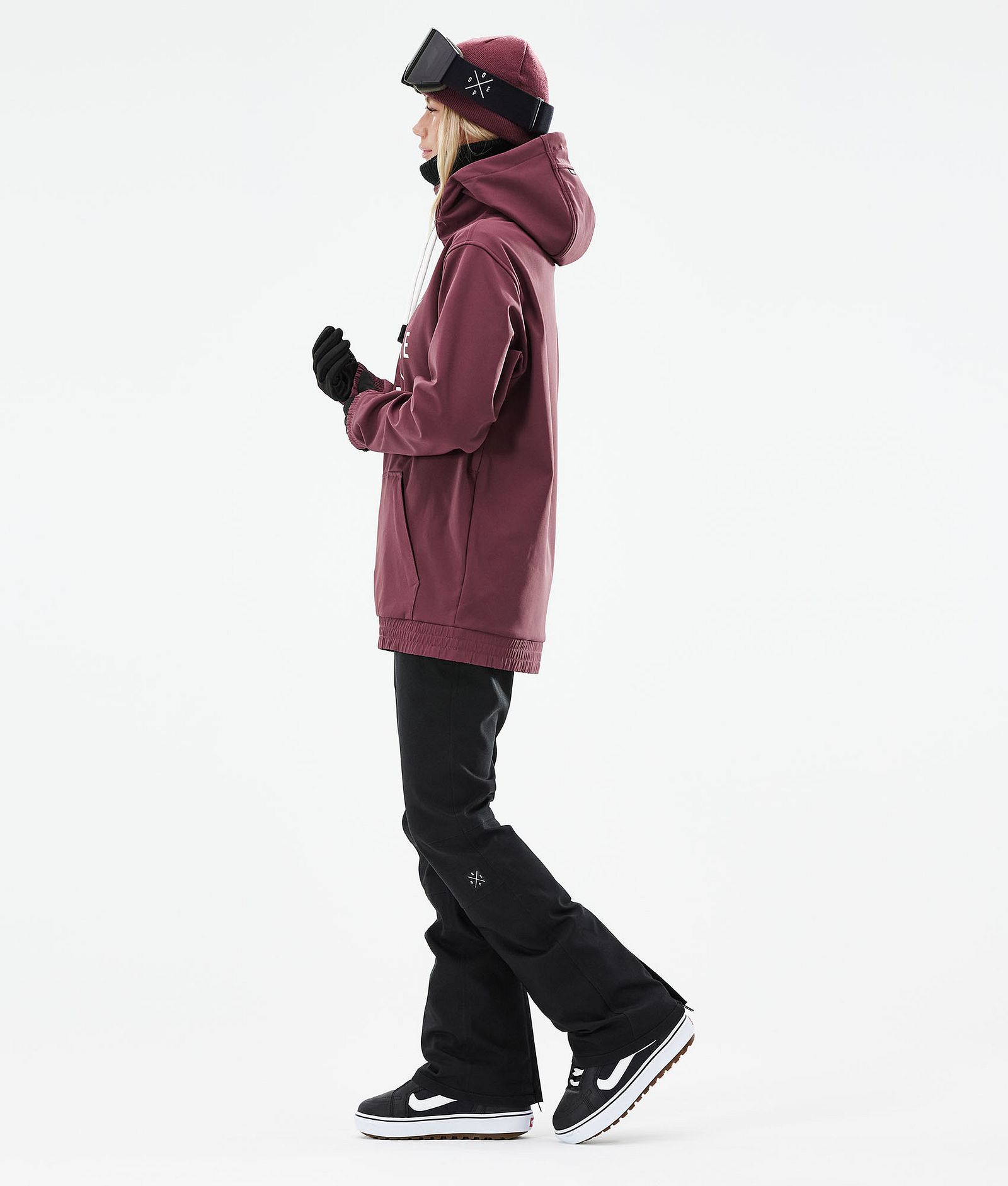 Yeti W 2021 Kurtka Snowboardowa Kobiety 2X-Up Burgundy, Zdjęcie 5 z 9