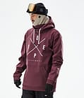 Yeti 2021 Kurtka Snowboardowa Mężczyźni 2X-Up Burgundy, Zdjęcie 1 z 9