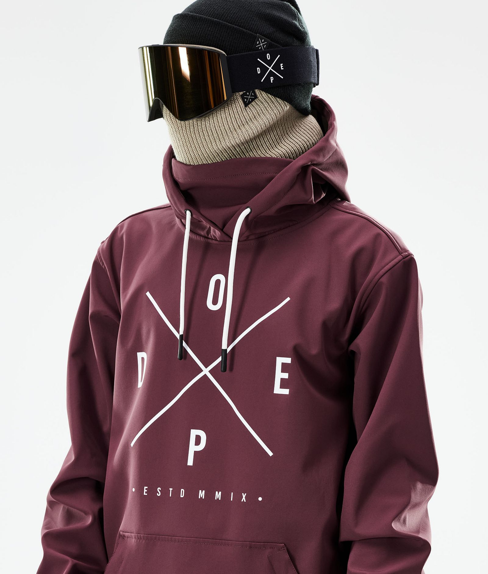 Yeti 2021 Kurtka Snowboardowa Mężczyźni 2X-Up Burgundy, Zdjęcie 3 z 9