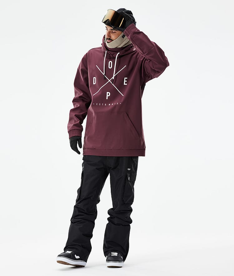 Yeti 2021 Bunda na Snowboard Pánské 2X-Up Burgundy, Obrázek 4 z 9