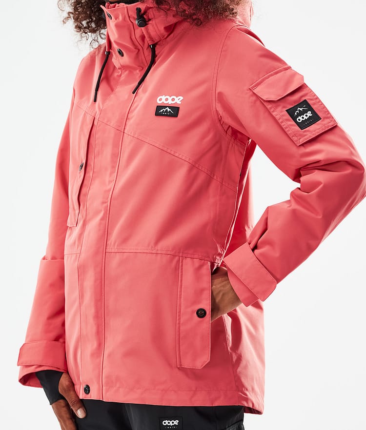 Adept W 2021 Snowboardjacke Damen Coral, Bild 9 von 11