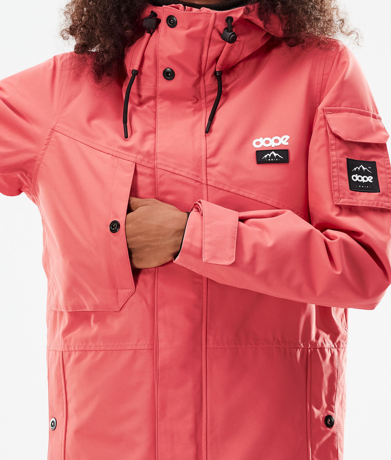 Adept W 2021 Snowboardjacke Damen Coral, Bild 10 von 11