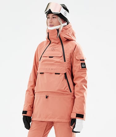 Akin W 2021 Kurtka Snowboardowa Kobiety Peach Renewed