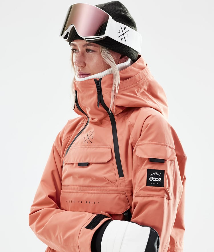 Akin W 2021 Kurtka Snowboardowa Kobiety Peach Renewed, Zdjęcie 3 z 11