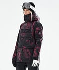 Akin W 2021 Kurtka Snowboardowa Kobiety Paint Burgundy, Zdjęcie 1 z 11