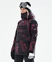 Dope Akin W 21 Chaqueta Snowboard Mujer Paint Burgundy