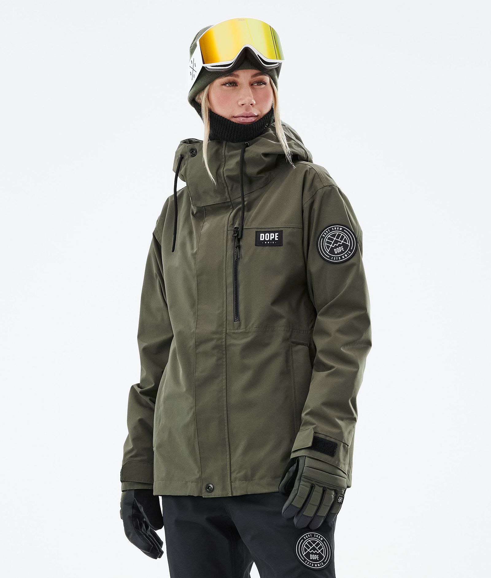 Blizzard W Full Zip 2021 スノーボードジャケット レディース Olive Green, 画像1 / 11