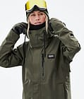 Blizzard W Full Zip 2021 Snowboard Jacket Women Olive Green, Image 2 of 11