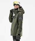 Blizzard W Full Zip 2021 Snowboardjakke Dame Olive Green, Bilde 7 av 11