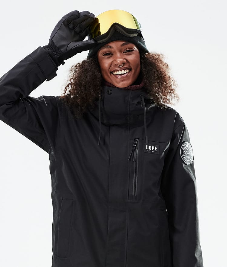 Blizzard W Full Zip 2021 Bunda na Snowboard Dámské Black, Obrázek 3 z 11