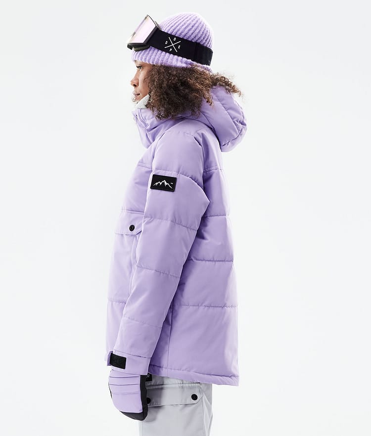 Puffer W 2021 Snowboard Jacket Women Faded Violet, Image 2 of 10