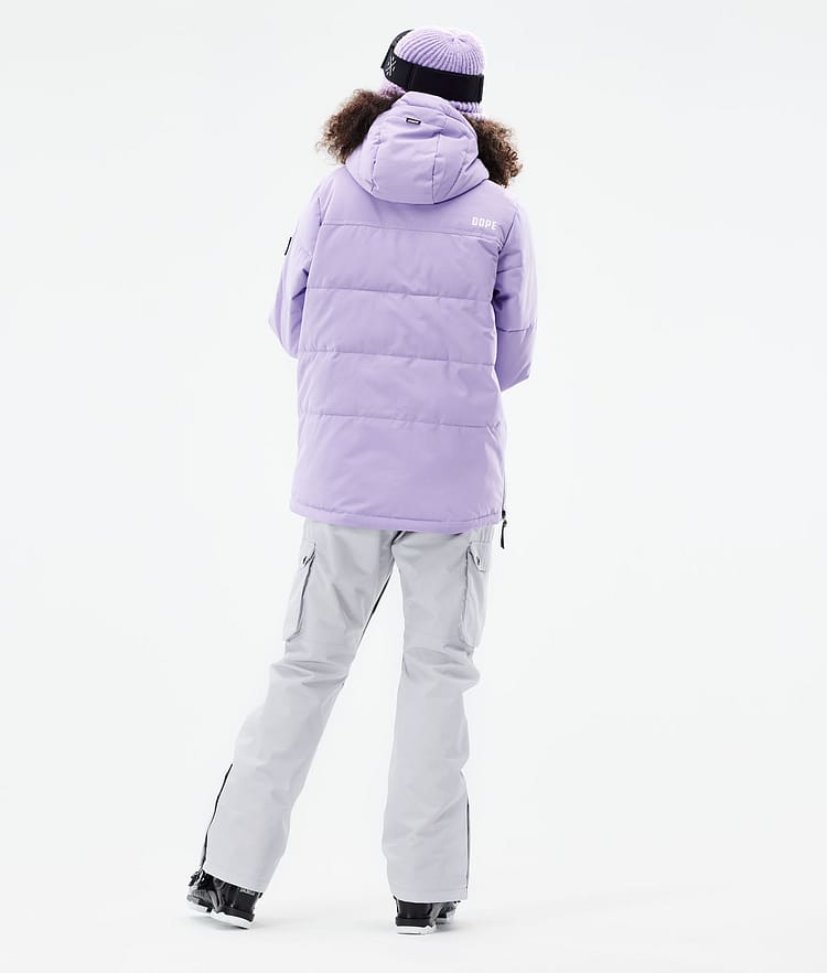 Puffer W 2021 Ski Jacket Women Faded Violet, Image 6 of 10