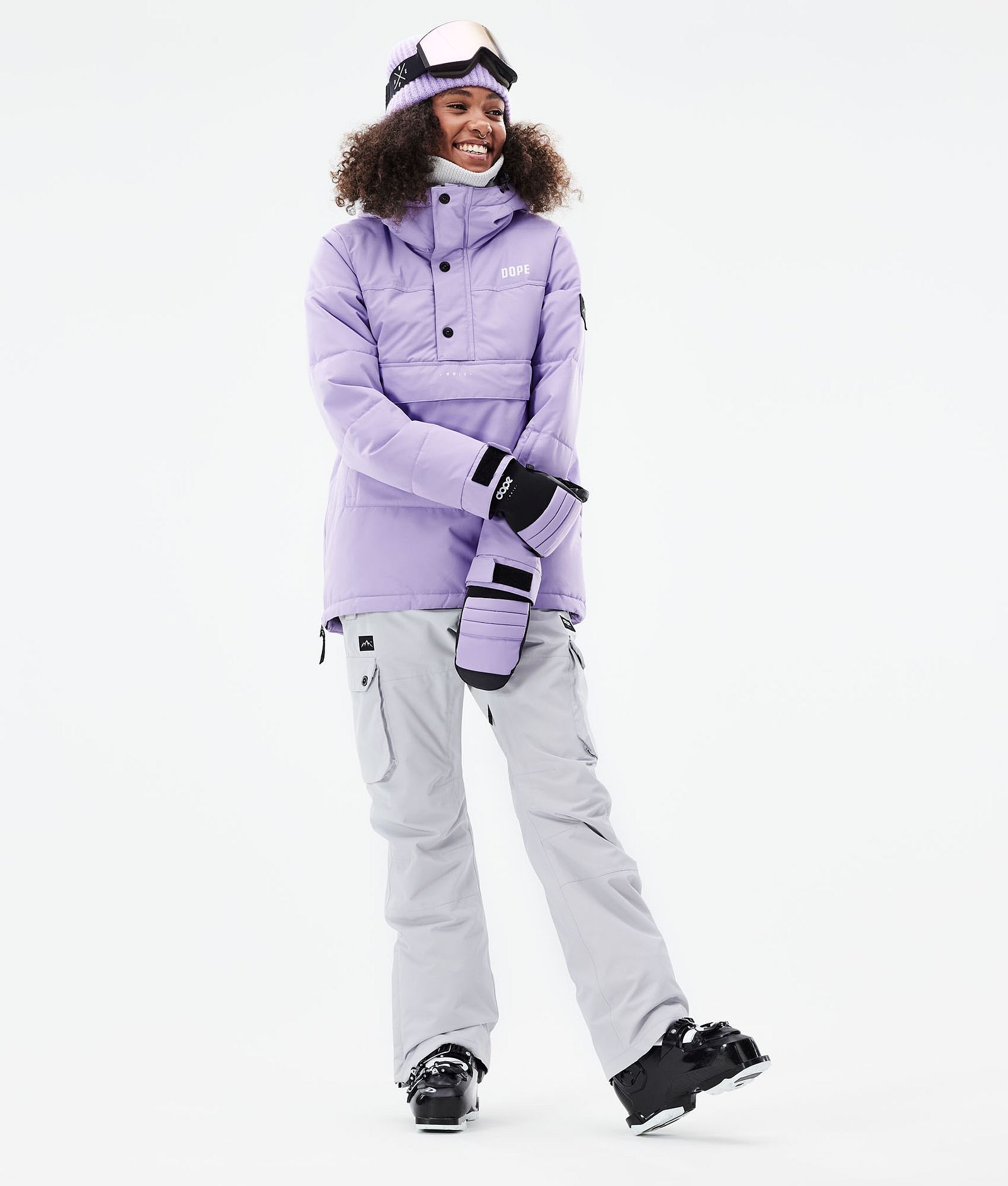 Puffer W 2021 Ski Jacket Women Faded Violet, Image 7 of 10