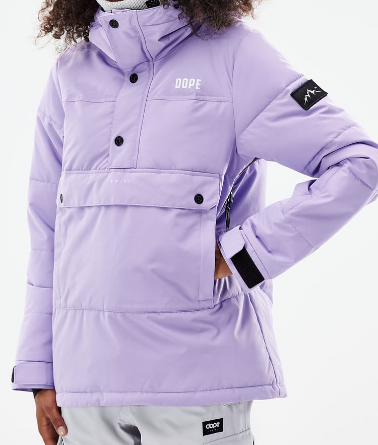 Puffer W 2021 Ski Jacket Women Faded Violet, Image 9 of 10