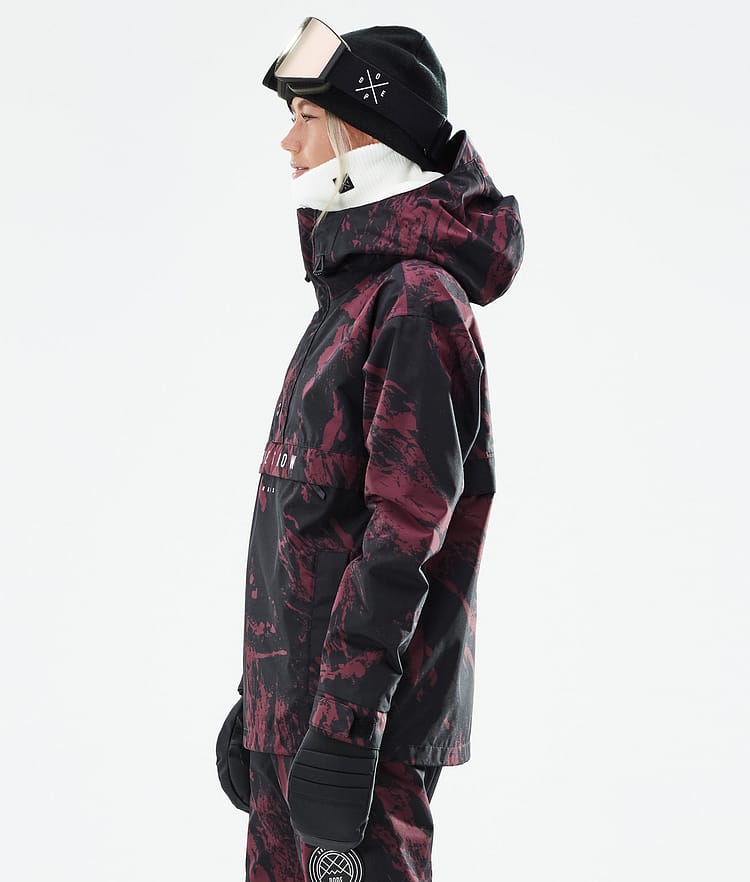 Legacy W 2021 Kurtka Snowboardowa Kobiety Paint Burgundy, Zdjęcie 7 z 10