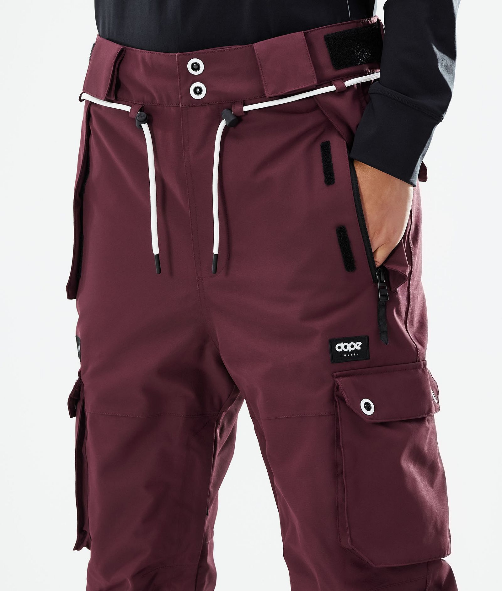 Iconic W 2021 Snowboard Broek Dames Burgundy, Afbeelding 4 van 6