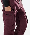 Iconic W 2021 Snowboard Broek Dames Burgundy, Afbeelding 5 van 6