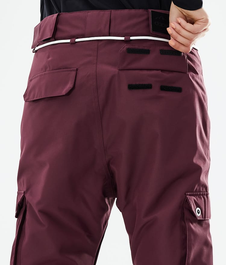 Iconic W 2021 Snowboard Broek Dames Burgundy, Afbeelding 6 van 6