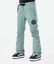 Dope Blizzard W 21 Pantalones Snowboard Mujer Faded Green