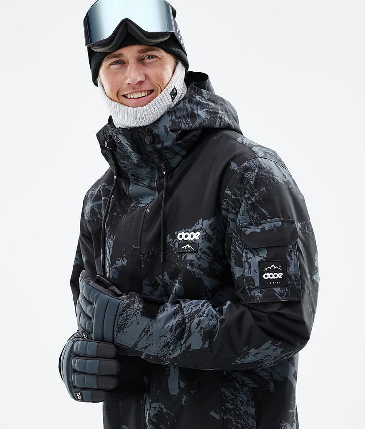 Adept 2021 Kurtka Snowboardowa Mężczyźni Paint Metal Blue, Zdjęcie 2 z 10