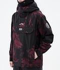 Blizzard 2021 Bunda na Snowboard Pánské Paint Burgundy, Obrázek 8 z 9