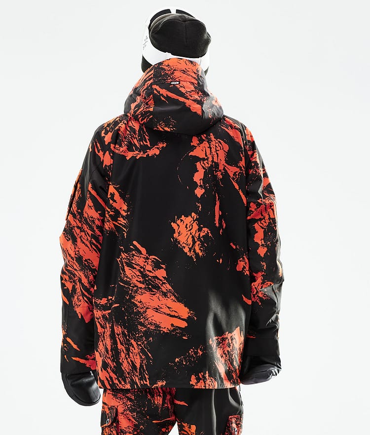 Annok 21 Chaqueta Snowboard Hombre Paint Orange, Imagen 3 de 10