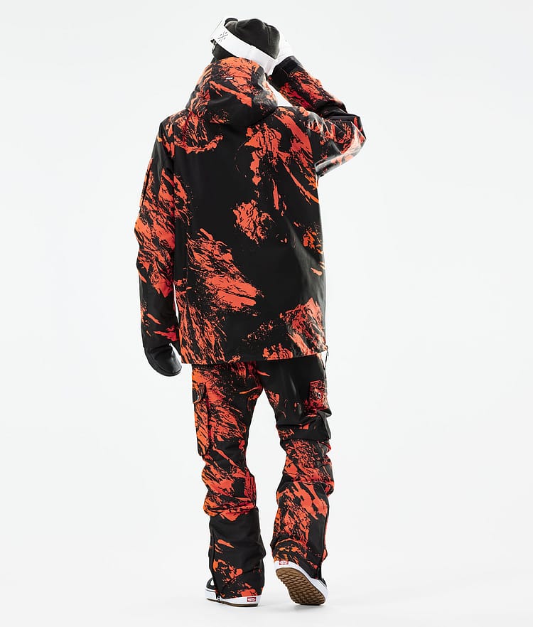 Annok 21 Chaqueta Snowboard Hombre Paint Orange, Imagen 5 de 10