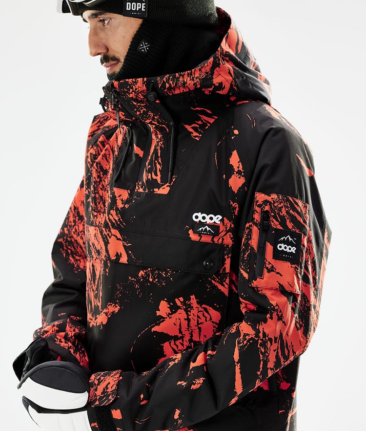 Annok 21 Chaqueta Snowboard Hombre Paint Orange, Imagen 10 de 10
