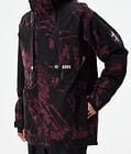 Mojo Kurtka Snowboardowa Mężczyźni Paint Burgundy, Zdjęcie 9 z 11