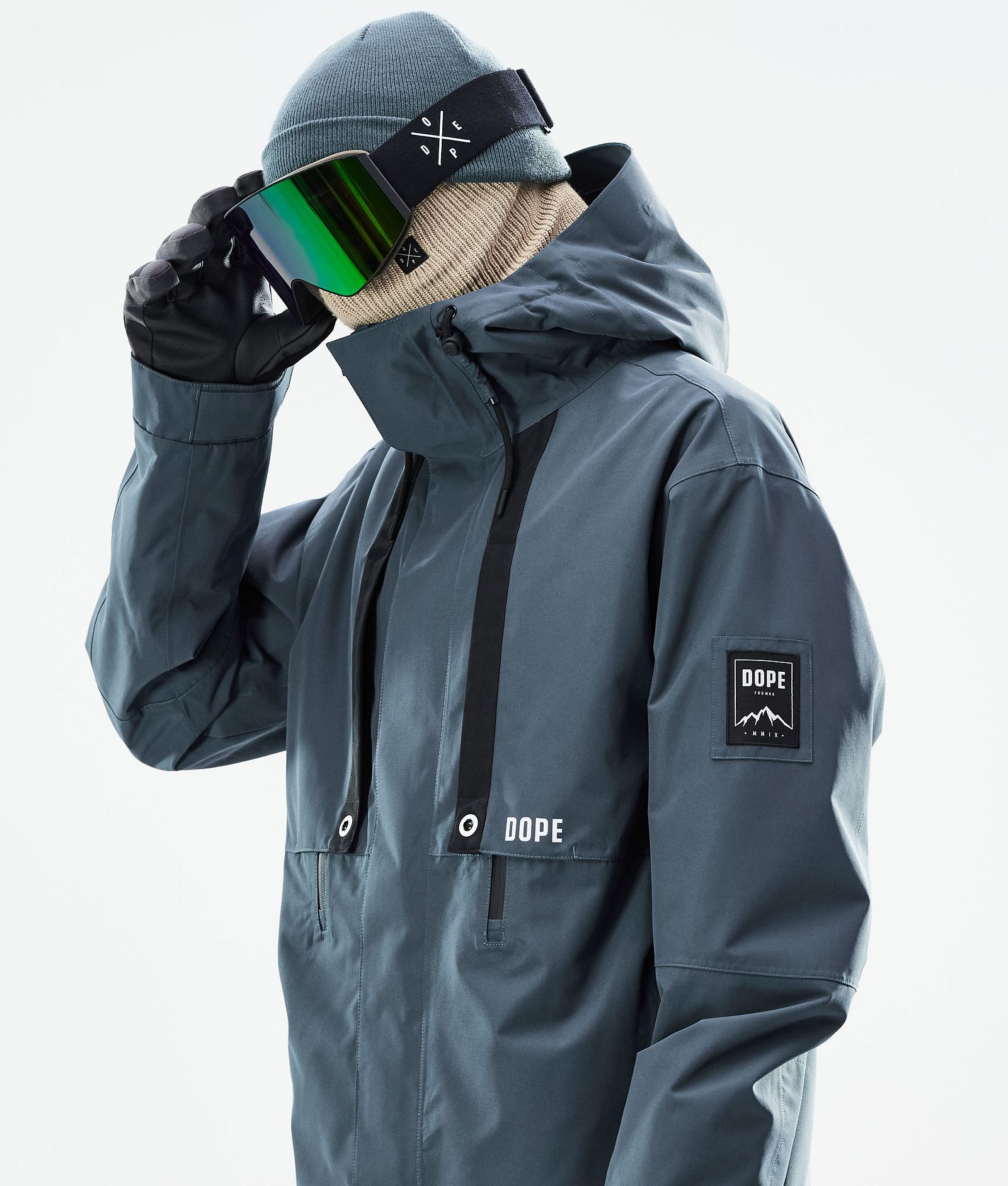 Mojo Kurtka Snowboardowa Mężczyźni Metal Blue, Zdjęcie 3 z 11