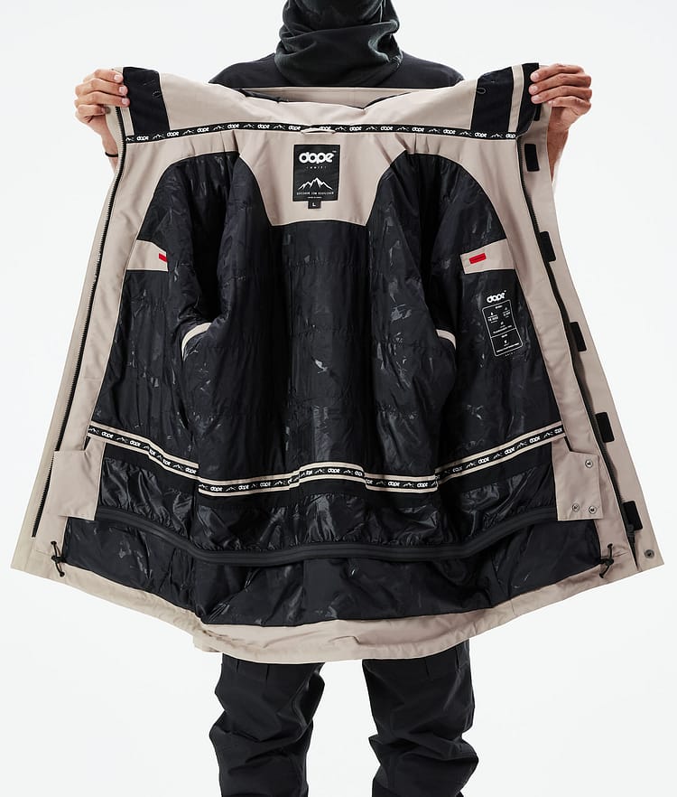 Mojo Snowboard jas Heren Sand, Afbeelding 11 van 11
