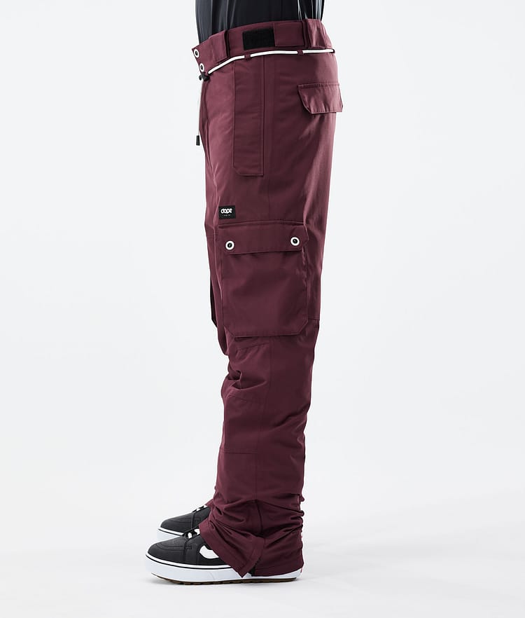 Iconic 2021 Spodnie Snowboardowe Mężczyźni Burgundy, Zdjęcie 2 z 6