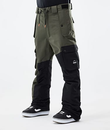 Adept 2021 Spodnie Snowboardowe Mężczyźni Olive Green/Black