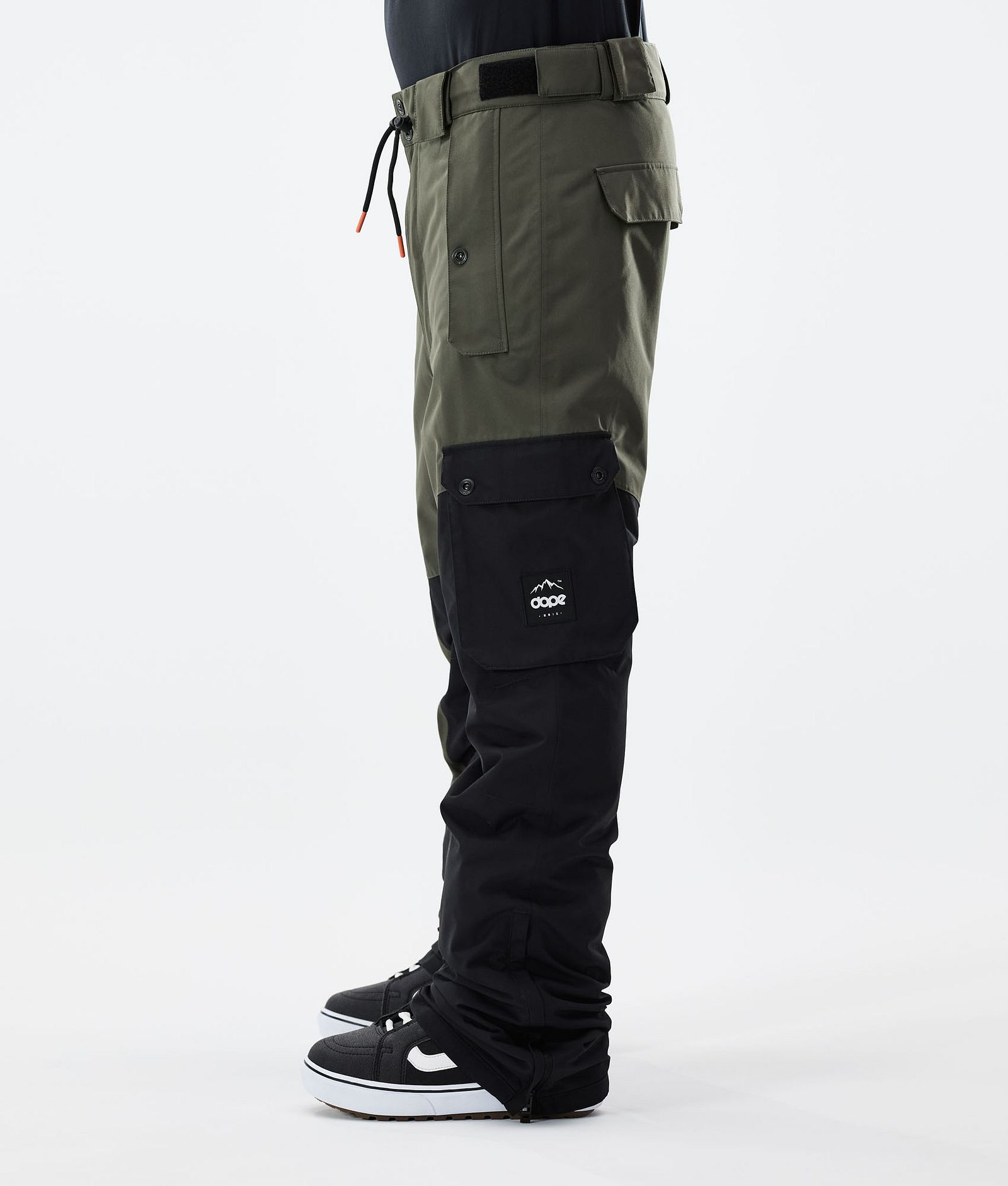 Adept 2021 Spodnie Snowboardowe Mężczyźni Olive Green/Black, Zdjęcie 2 z 6