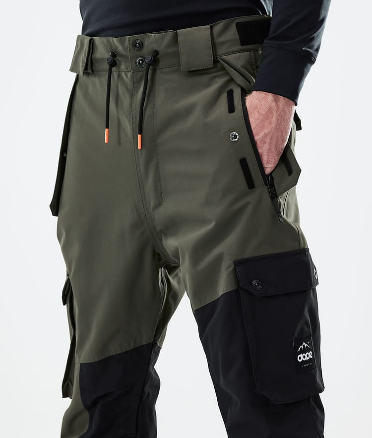 Adept 2021 Spodnie Snowboardowe Mężczyźni Olive Green/Black, Zdjęcie 4 z 6