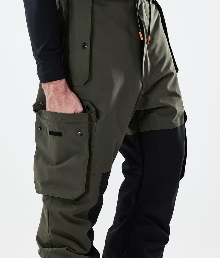 Adept 2021 Spodnie Narciarskie Mężczyźni Olive Green/Black, Zdjęcie 5 z 6