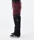 Adept 2021 Spodnie Snowboardowe Mężczyźni Burgundy/Black, Zdjęcie 2 z 6