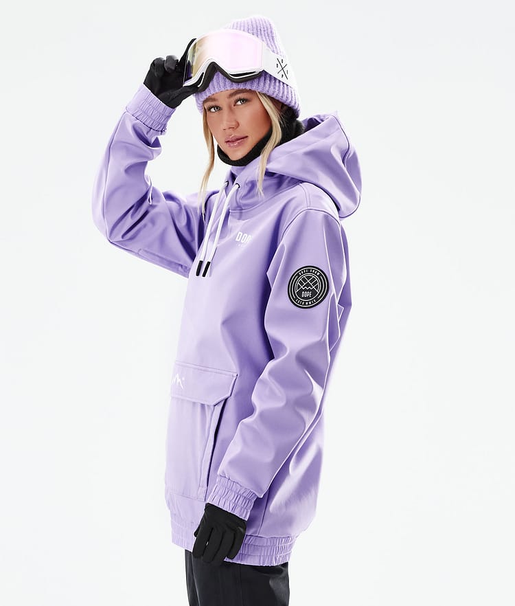 Wylie W Snowboardjakke Dame Capital Faded Violet, Billede 4 af 11