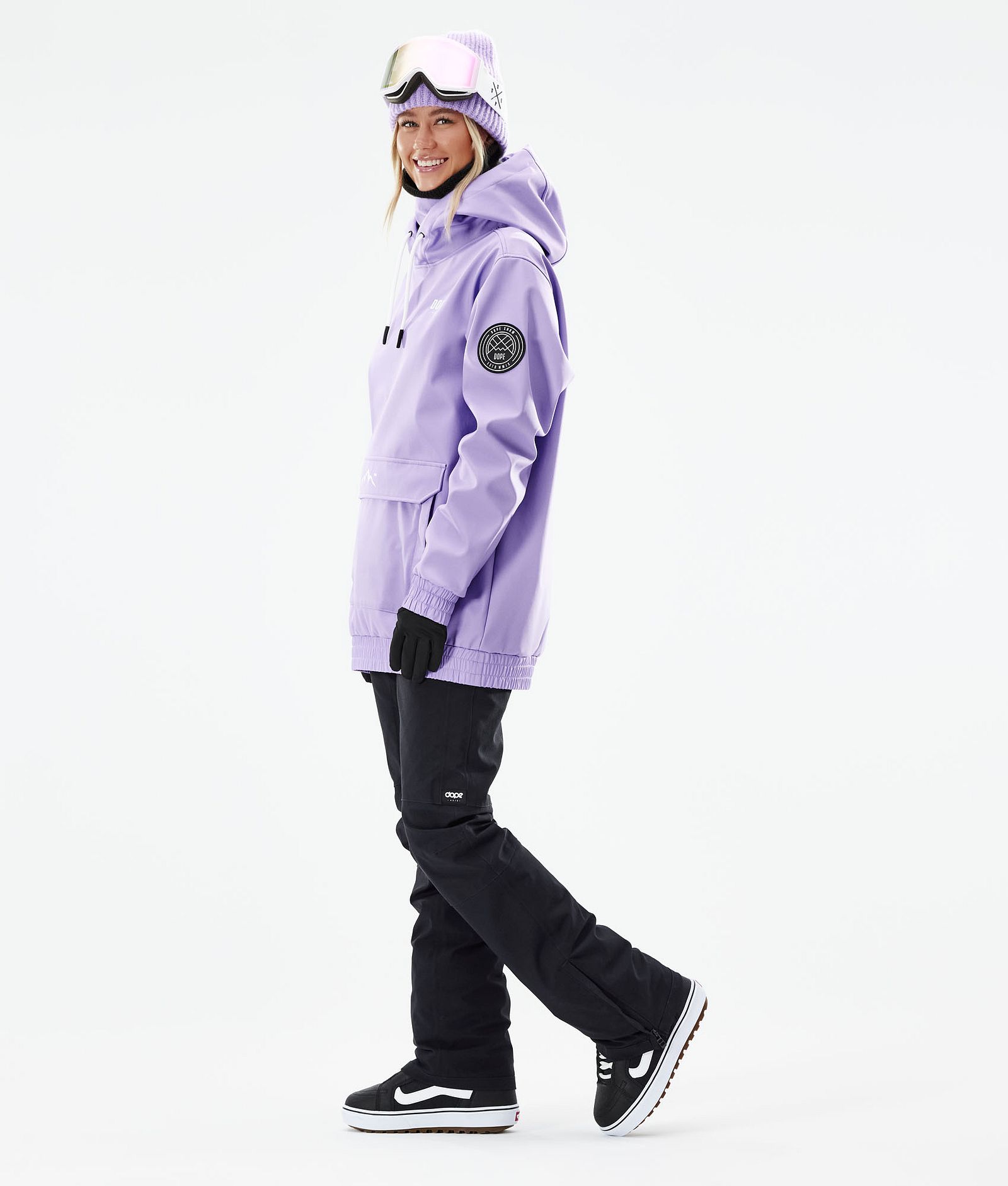 Wylie W Snowboard Jacket Women Capital Faded Violet, Image 6 of 11