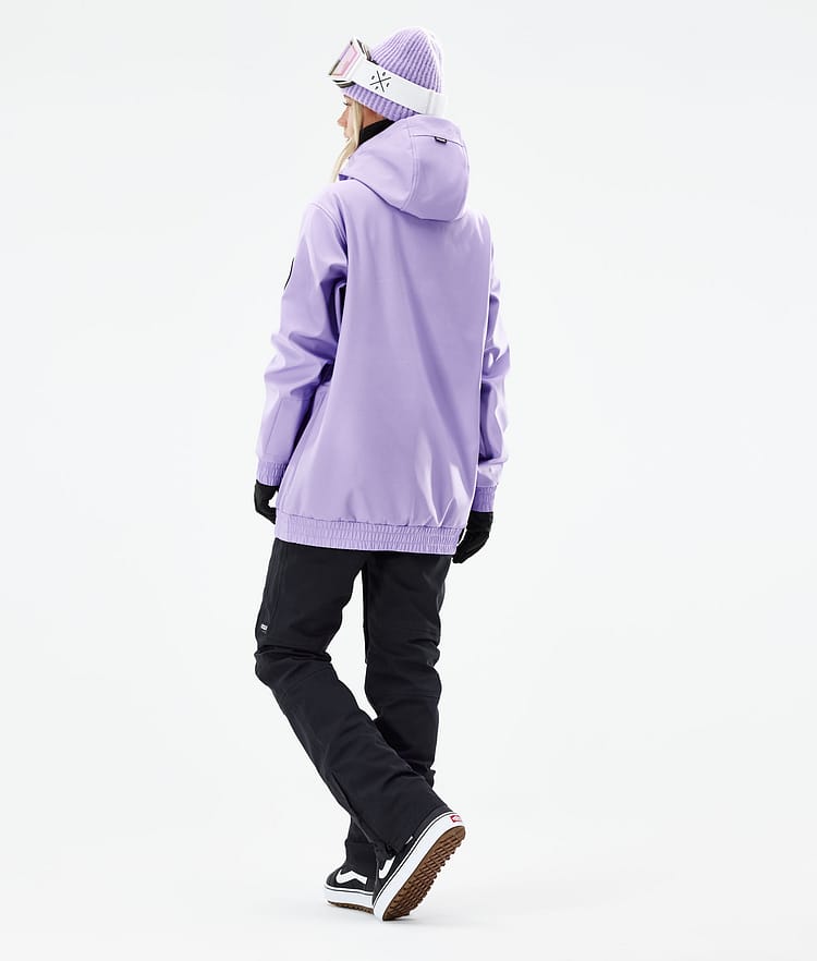 Wylie W Snowboardjakke Dame Capital Faded Violet, Billede 7 af 11