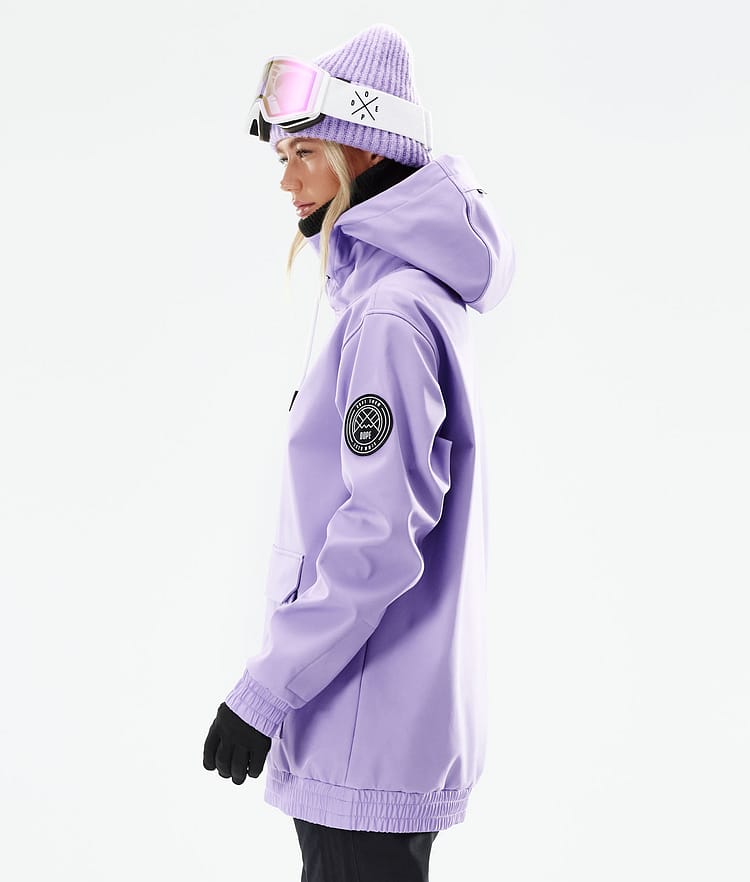 Wylie W Snowboard Jacket Women Capital Faded Violet, Image 8 of 11