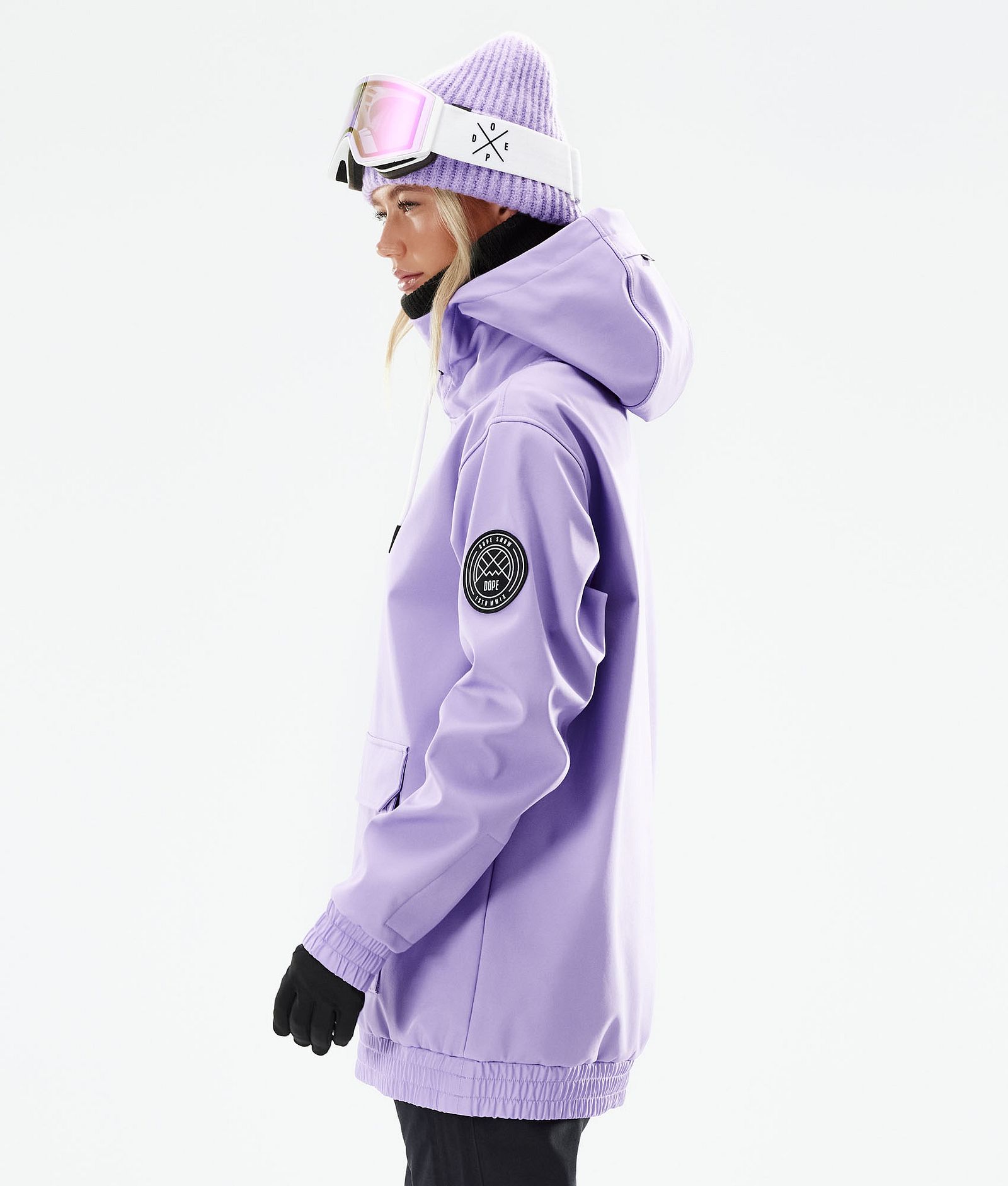 Wylie W Snowboardjacka Dam Capital Faded Violet, Bild 8 av 11