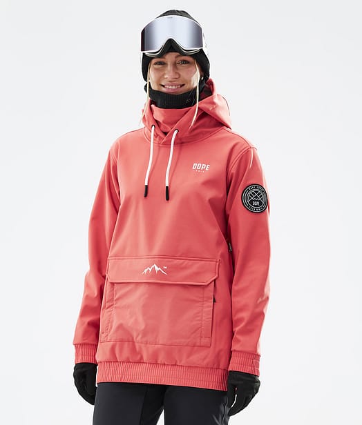 Dope Wylie W Chaqueta Snowboard Mujer Capital Coral