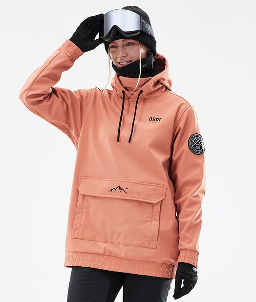 Wylie W Chaqueta Snowboard Mujer Capital Peach